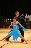 Simon Curtin & Julie Curtin at International Championships 2008