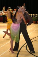 Plamen Danailov & Radostina Gerova at International Championships 2008