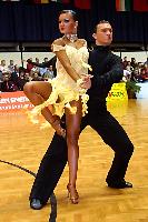 Grygoriy Boldyrev & Anna Jelnikova at Austrian Open Championships 2004