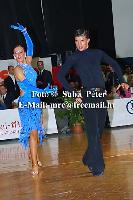 Aljaz Skorjanec & Valerija Rahle at Slovenian Open 2004