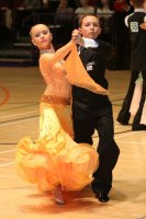 Luke Miller & Hanna Cresswell-Melstrom at International Championships 2008