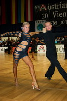Mikhail Kudriashov & Daria Mokhova at Austrian Open Championships 2005