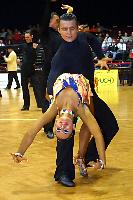 Dorin Frecautanu & Elena Rabinovici at Austrian Open Championships 2004