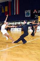 Vladimirs Kurcevskijs & Elina Ozolina at Austrian Open Championships 2004