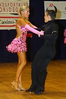 Vladimirs Kurcevskijs & Elina Ozolina at Austrian Open Championships 2004
