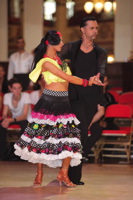 George Agathocleous & Eugenia Fotopoulou at Blackpool Dance Festival 2012