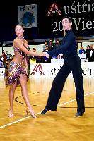 Ilia Kutsenko & Yelizaveta Kolodiy at Austrian Open Championships 2004