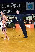 Ilia Kutsenko & Yelizaveta Kolodiy at Austrian Open Championships 2004