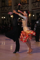 Sergey Kiselev & Ekaterina Popova at Blackpool Dance Festival 2012