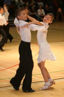 Nikita Kuzmin & Mia Gabusi at International Championships 2008