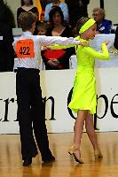 Jan Skuhravy & Dominika Bergmannova at Austrian Open Championships 2004