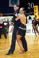 Erich Klann & Anastasia Bodnar at Austrian Open Championships 2004