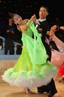 Ki-on Choi & Mi-ra Ahn at UK Open 2013