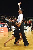 Krzysztof Hulboj & Janja Lesar at Austrian Open Championships 2004