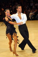 Krzysztof Hulboj & Janja Lesar at UK Open 2005