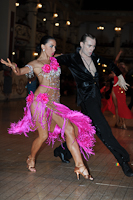 Oleg Gyliuk & Irina Gyliuk at Blackpool Dance Festival 2012