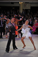 Andriy Babiy & Irina Dengyna at Blackpool Dance Festival 2013