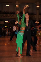 Sven Ninnemann & Nina Chinju Uszkureit at Blackpool Dance Festival 2012