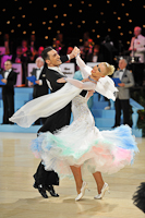 Eldar Dzhafarov & Anna Sazina at UK Open 2013