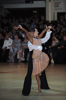 Evgenij Voznyuk & Motshegetsi Mabuse at Blackpool Dance Festival 2012