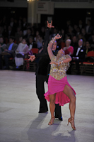Pavel Alexeevsky & Ekaterina Zhupleva at Blackpool Dance Festival 2013