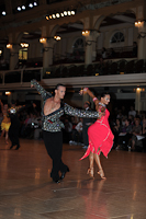 Anton Azanov & Aleksandra Akimova at Blackpool Dance Festival 2012