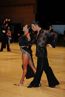Manuel Favilla & Victoria Burke at UK Open 2012