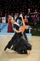 Iaroslav Bieliei & Virginie Primeau at UK Open 2013