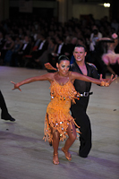 Aleksandr Altukhov & Natalia Barantseva at Blackpool Dance Festival 2013