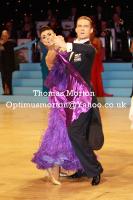 Domen Krapez & Monica Nigro at UK Open 2011