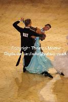 Domen Krapez & Monica Nigro at International Championships 2009