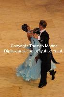 Domen Krapez & Monica Nigro at International Championships 2009