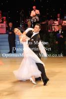 Eldar Dzhafarov & Anna Sazina at UK Open 2014