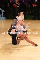 Sarunas Greblikas & Viktoria Horeva at UK Open 2012