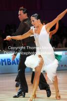 Sergey Sourkov & Agnieszka Melnicka at WDC Professional European Latin Championships