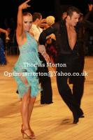 Manuel Frighetto & Karin Rooba at UK Open 2011