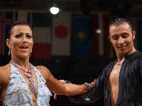 Maurizio Vescovo & Melinda Torokgyorgy at IDSF World Latin Championships