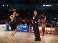 Eugene Katsevman & Maria Manusova at IDSF World Latin Championships
