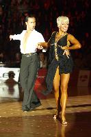Michal Malitowski & Joanna Leunis at 2009 WDC European Latin Championship
