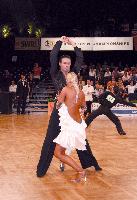Martino Zanibellato & Michelle Abildtrup at German Open 2006