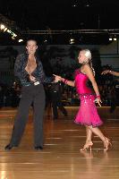 Andrew Cuerden & Hanna Haarala at Dutch Open 2007