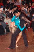 Oleg Miroshnichenko & Elena Feitliher at Blackpool Dance Festival 2004