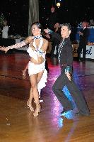 Simone Franco & Sara Casini at The Imperial Ballroom and Latin American Championships 2004