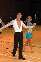 Massimo Regano & Silvia Piccirilli at The International Championships