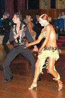 Alessandro Camerotto & Fauve Hautot at The Imperial Ballroom and Latin American Championships 2004