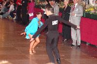 Igors Haritonovs & Stacey Parrott at Blackpool Dance Festival 2004