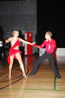 Ashley Bentham & Kerri Ann Hallbrook at The International Championships