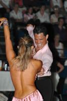 Jose Decamps & Cheryl Burke at Crystal Palace Cup 2005