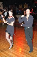 Frederic Puaux & Mylene Clary at The Imperial Ballroom and Latin American Championships 2004