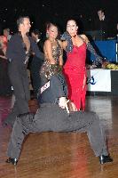 Martin Schurz & Lone Pihl Christensen at The Imperial Ballroom and Latin American Championships 2004